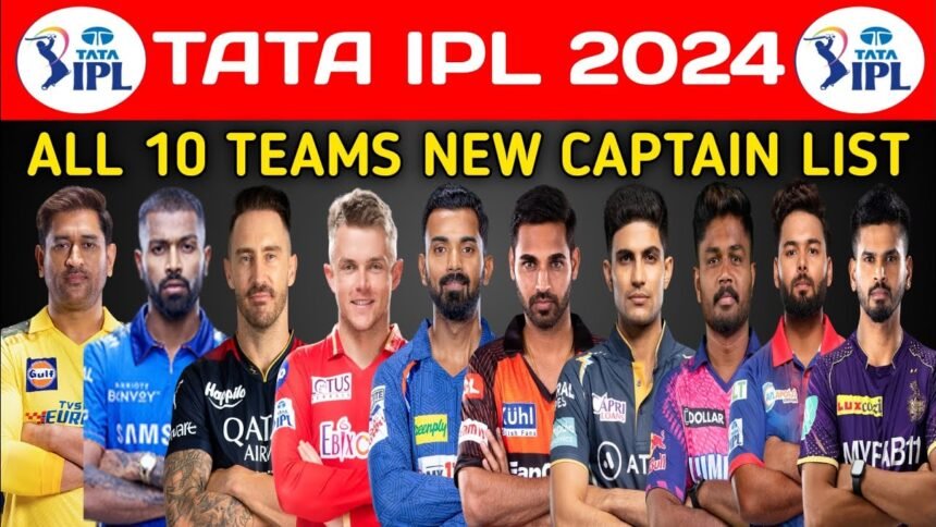 ipl 2024 captain list