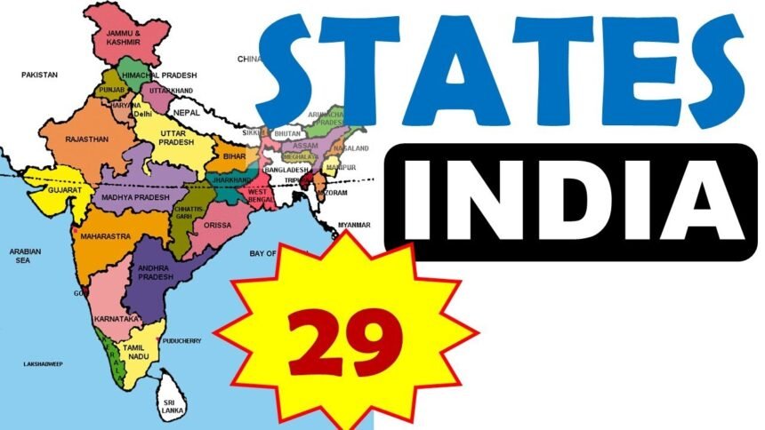 29 States Of India