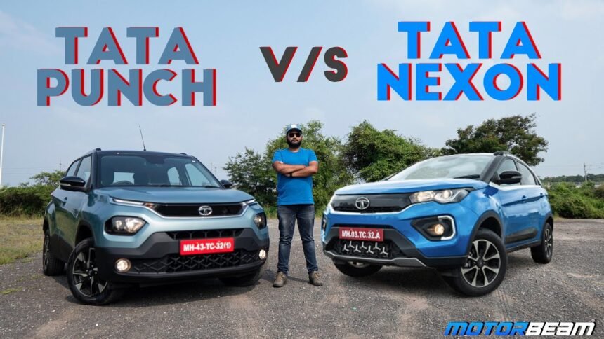 Tata Punch Vs Nexon