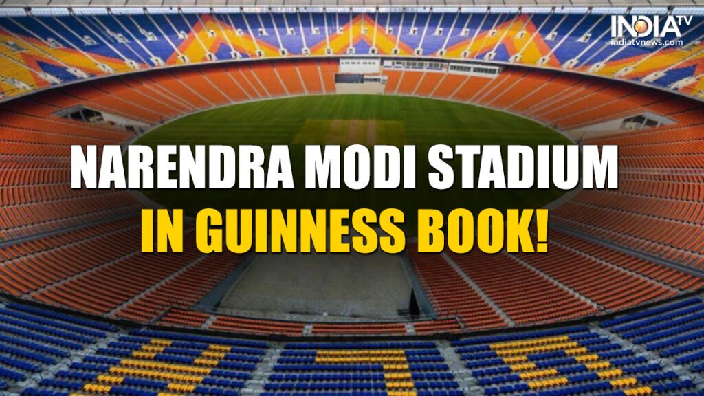 narendra modi stadium records