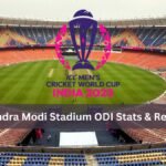 narendra modi stadium records