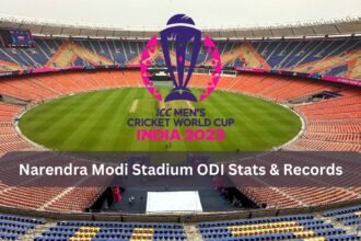 narendra modi stadium records