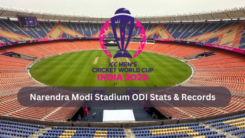 narendra modi stadium records