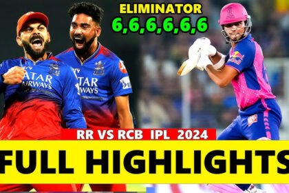 rcb vs rr highlights