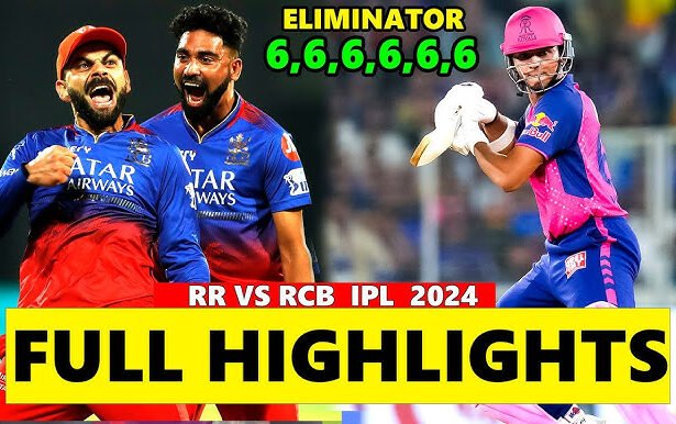 rcb vs rr highlights