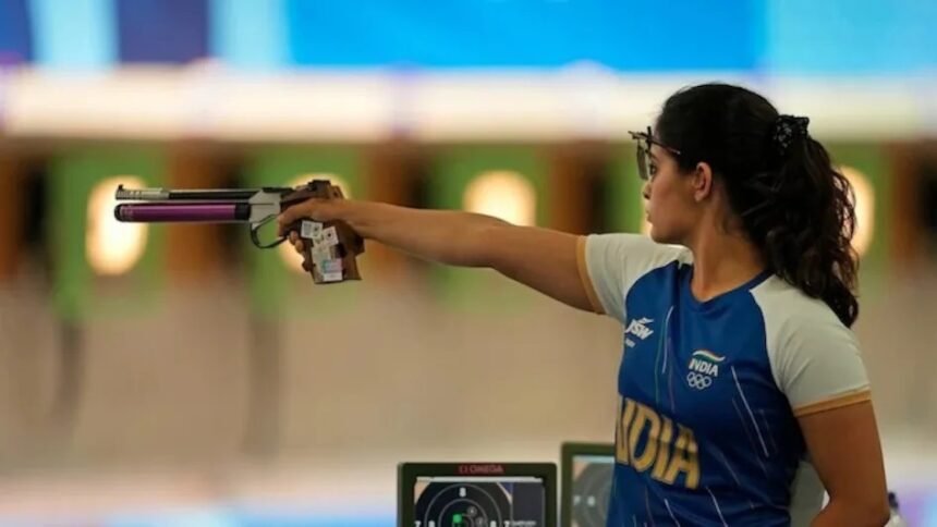 India Shines at Paris Olympics 2024: Manu Bhaker Secures Bronze