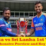 India vs Sri Lanka 1st T20I: Comprehensive Preview and Key Insights