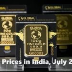 Gold Prices in India, July 26