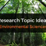 environmental science project topics