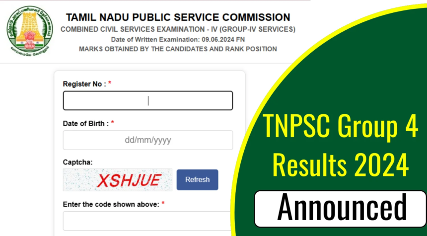 TNPSC Group 4 result