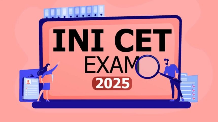 INI CET Result 2025