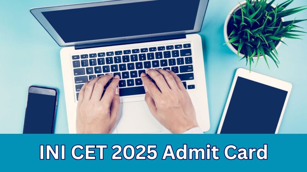 INI CET Result 2025