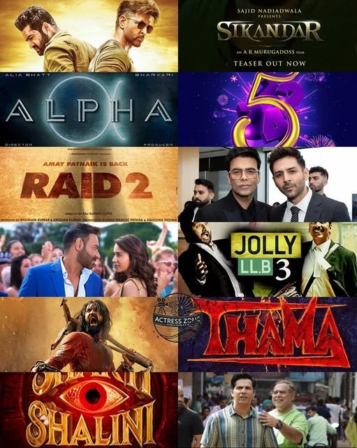 2025 Upcoming Bollywood Movies