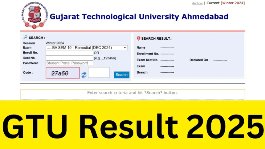 GTU result