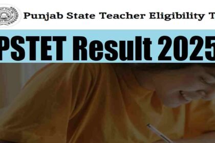 PSTET Result 2025