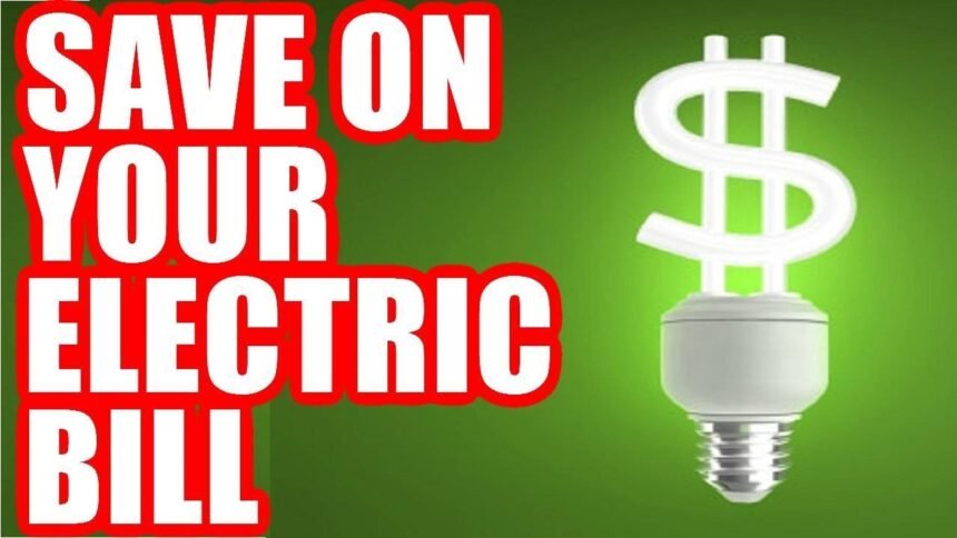 Saving money on electricity bills