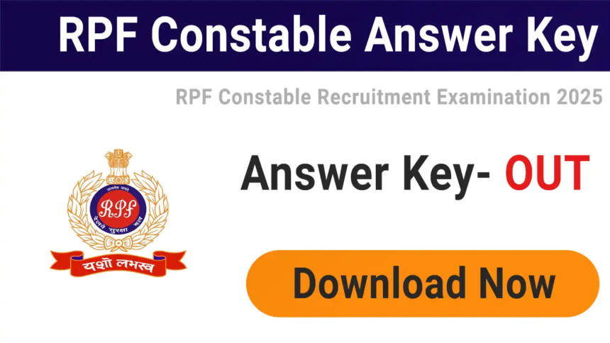 RPF Answer Key 2025