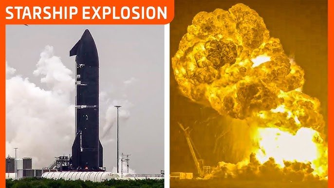 SpaceX Starship explosion